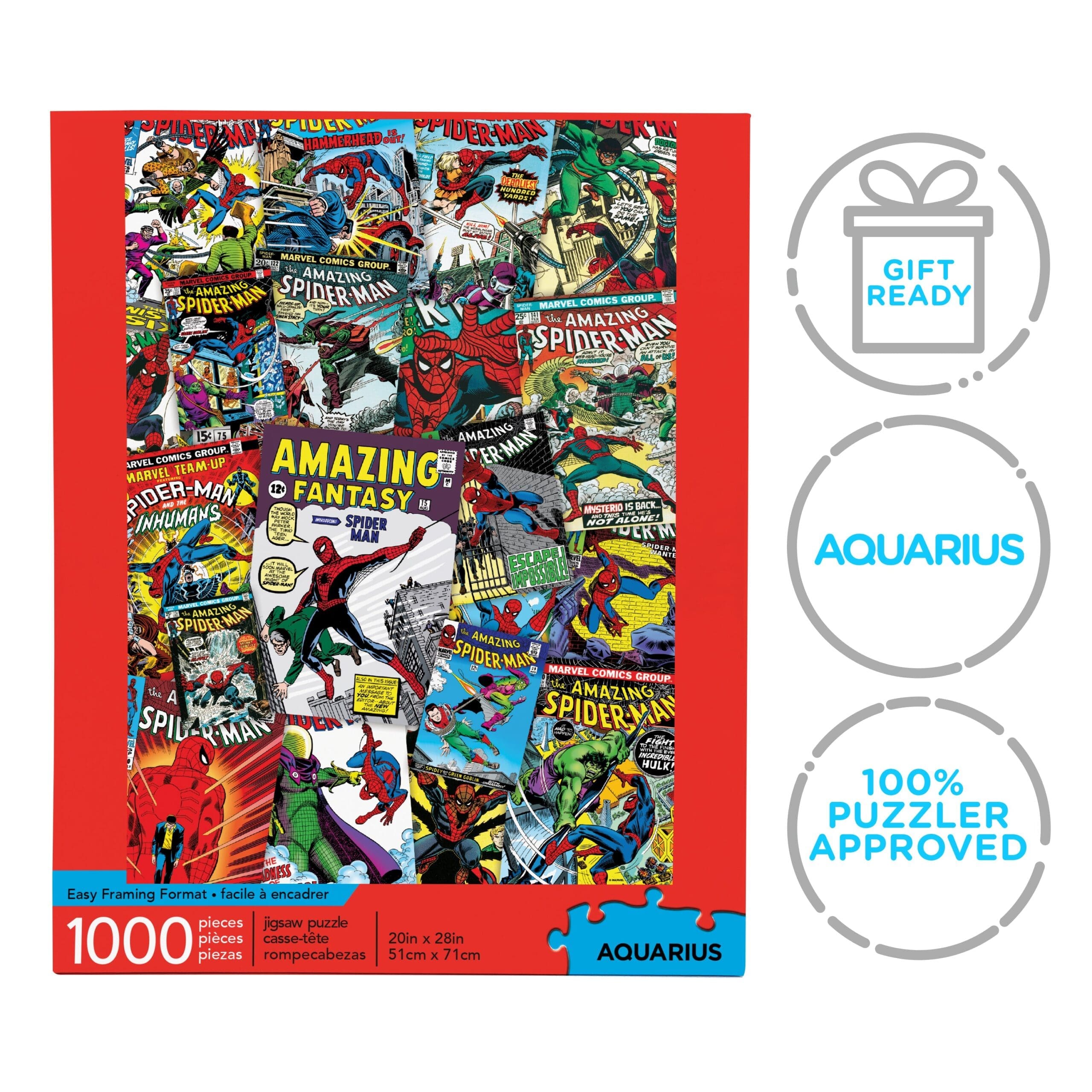 Marvel Spider Man Collage 1000 Piece Jigsaw Puzzle NMR