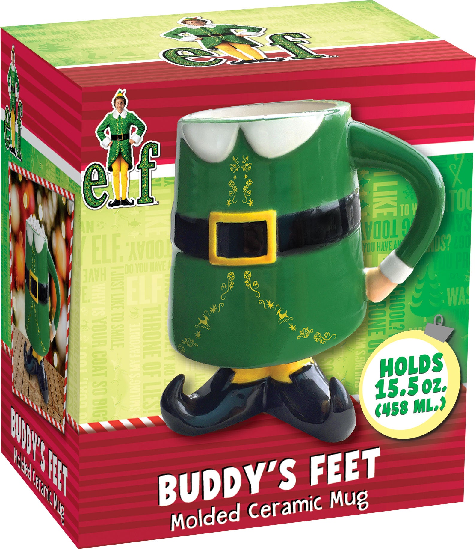 Buddy the Elf Mood Mug | By Switzer Kreations