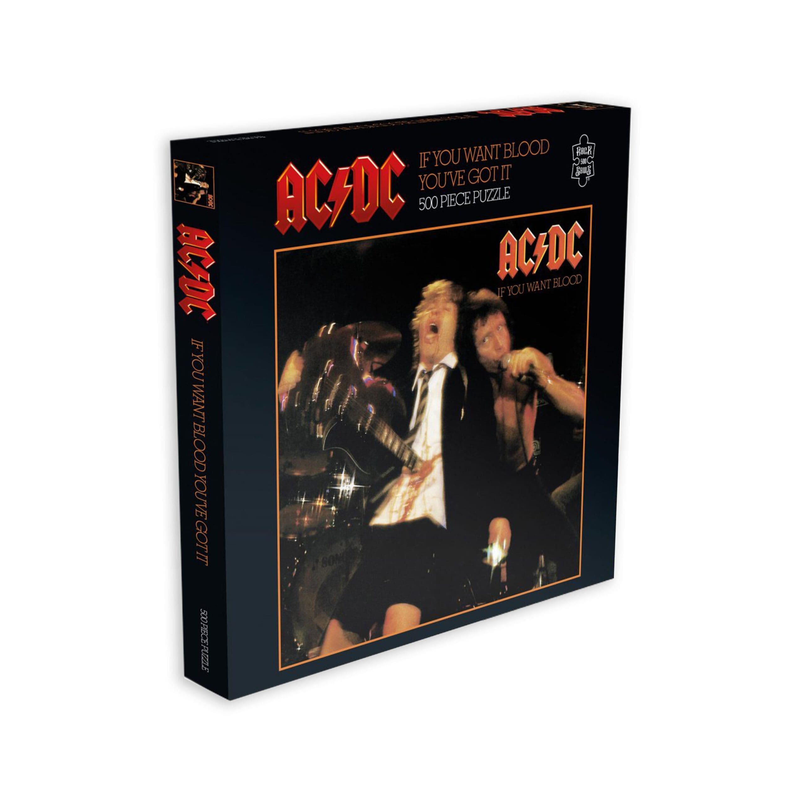 AC/DC If You Want Blood (500 Piece Jigsaw Puzzle) - NMR