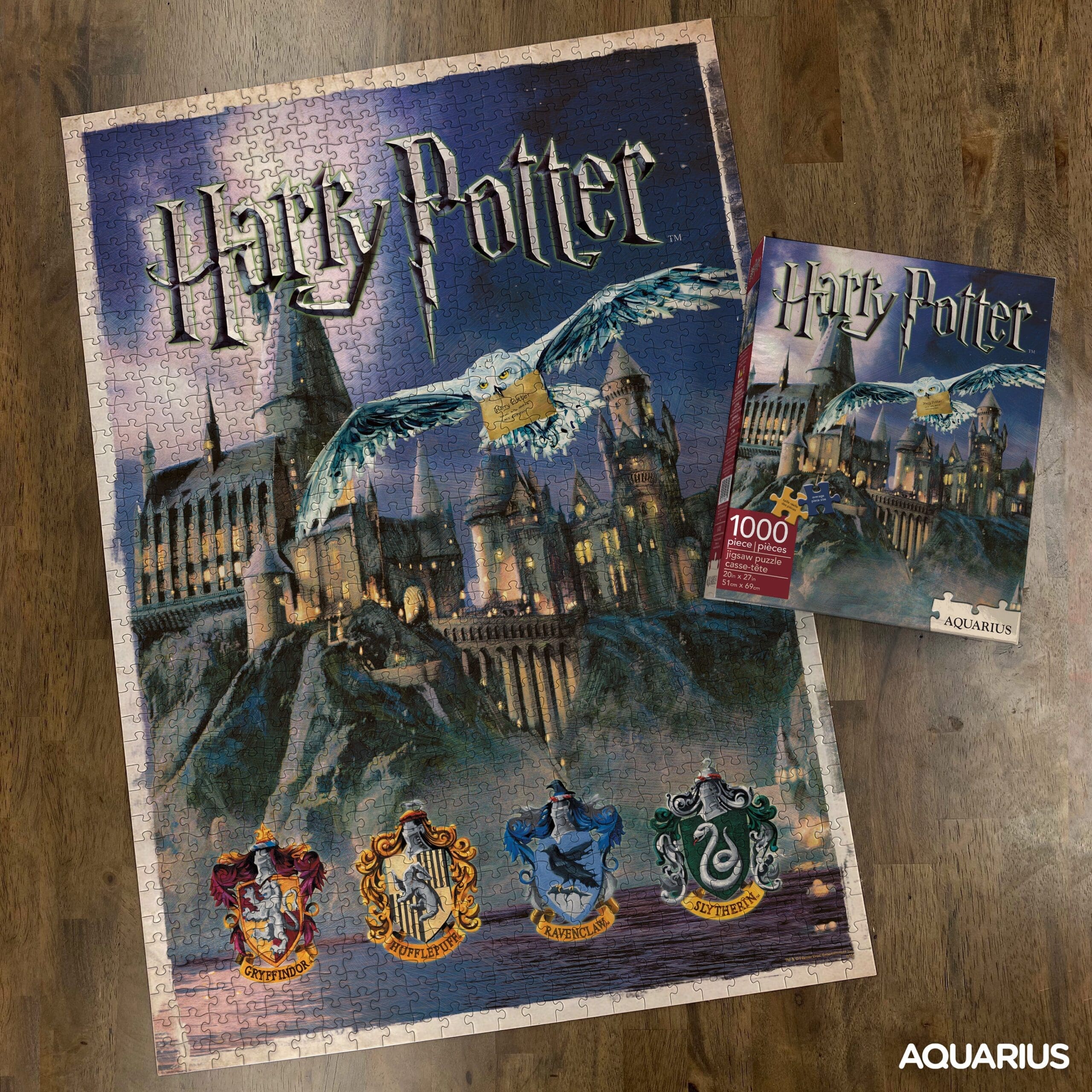 Harry Potter Hogwarts 1000 Piece Jigsaw Puzzle NMR   840391106505PT02 Scaled 