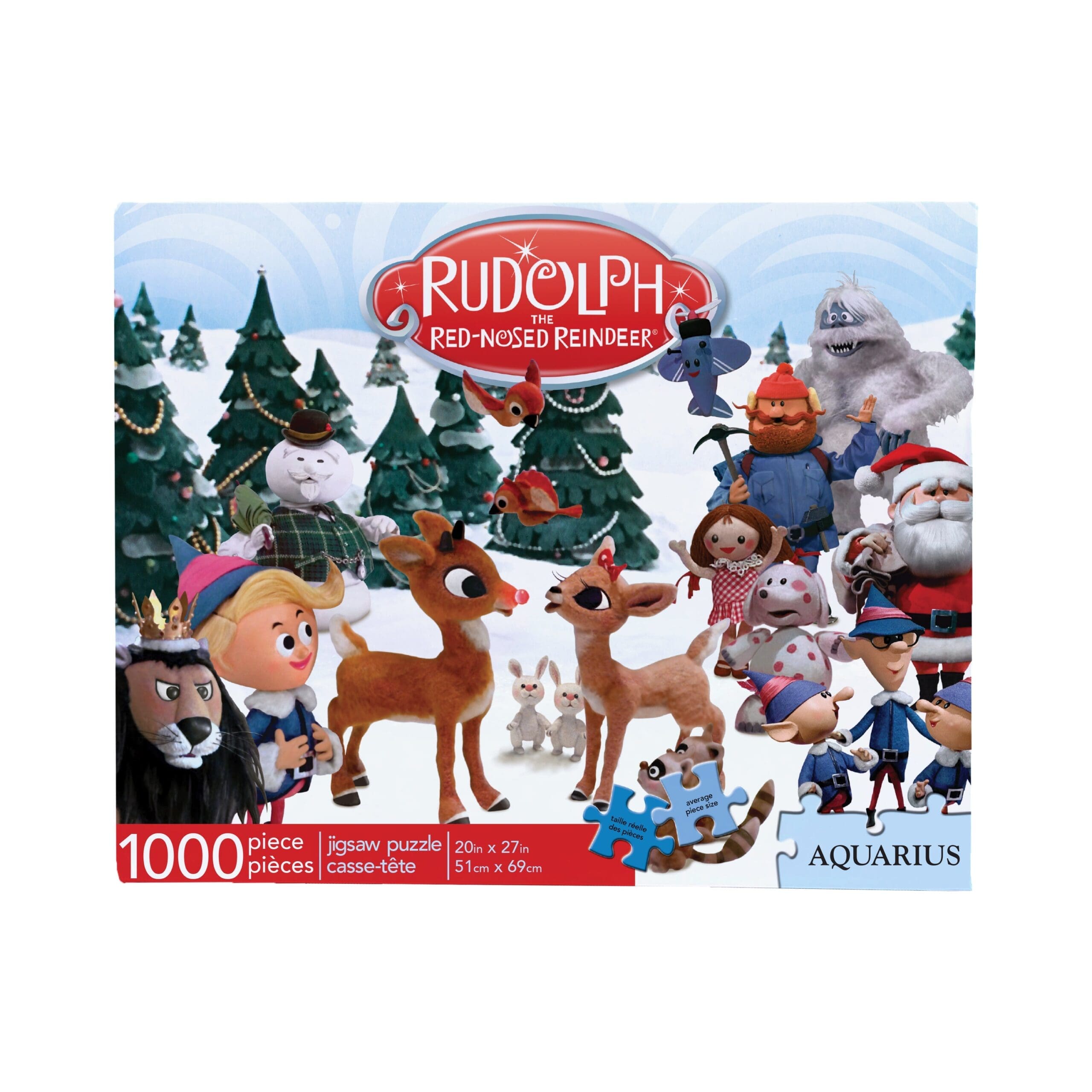 Rudolph The Red-Nosed Reindeer 1000 Piece Jigsaw Puzzle - NMR