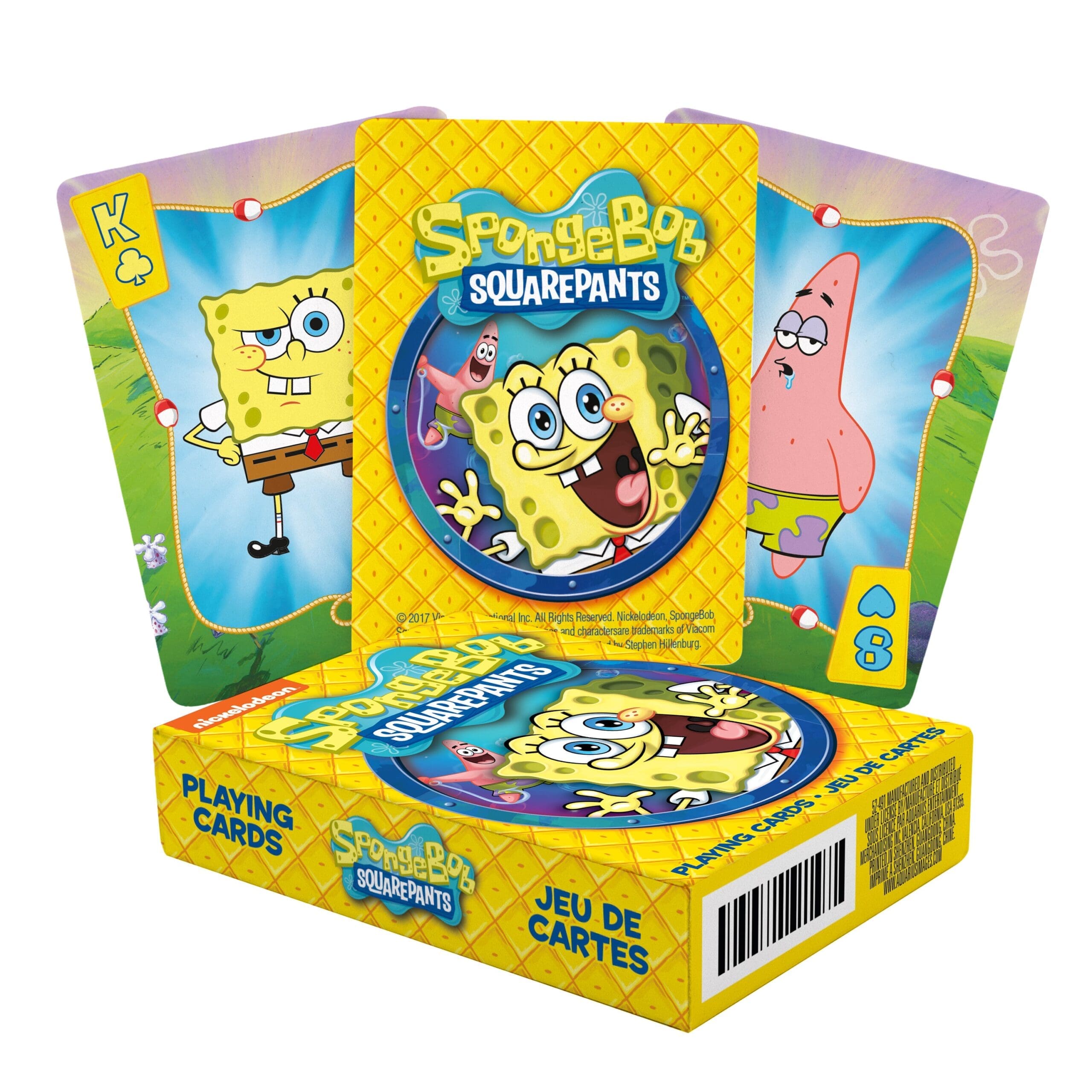 SpongeBob SquarePants Square Pants Playing Cards - NMR