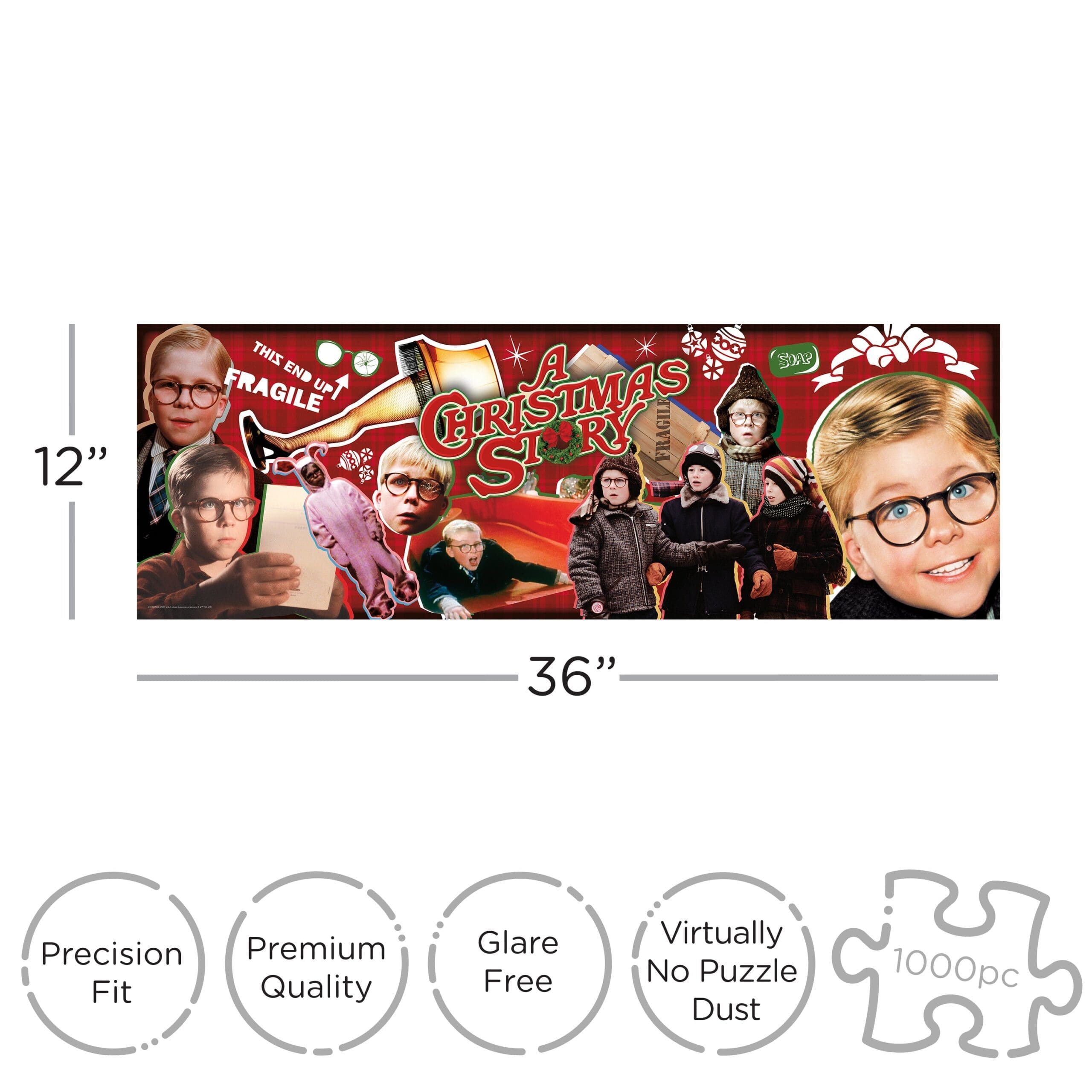 A Christmas Story 1000 Piece Slim Jigsaw Puzzle - NMR