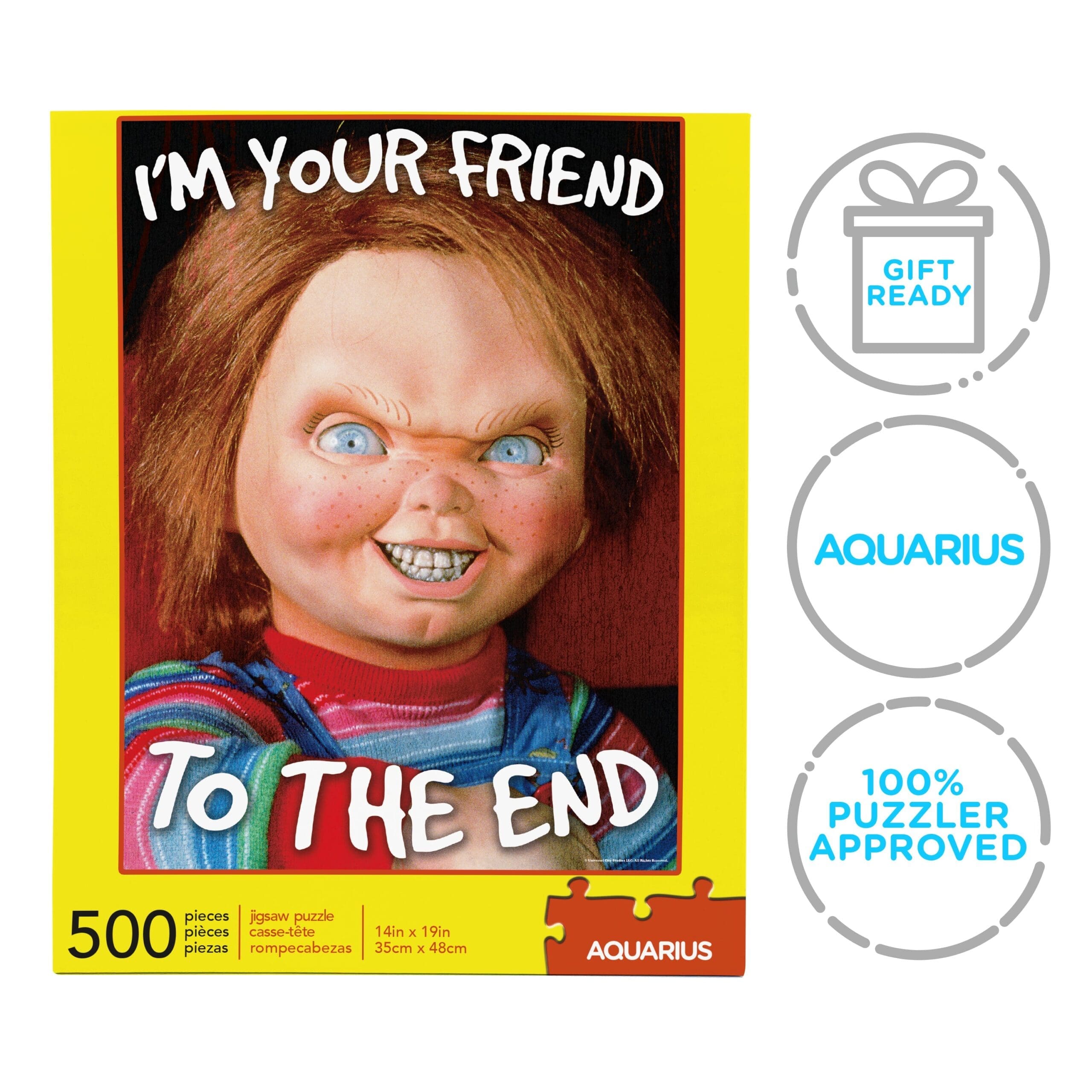 Chucky 500 Piece Jigsaw Puzzle - NMR