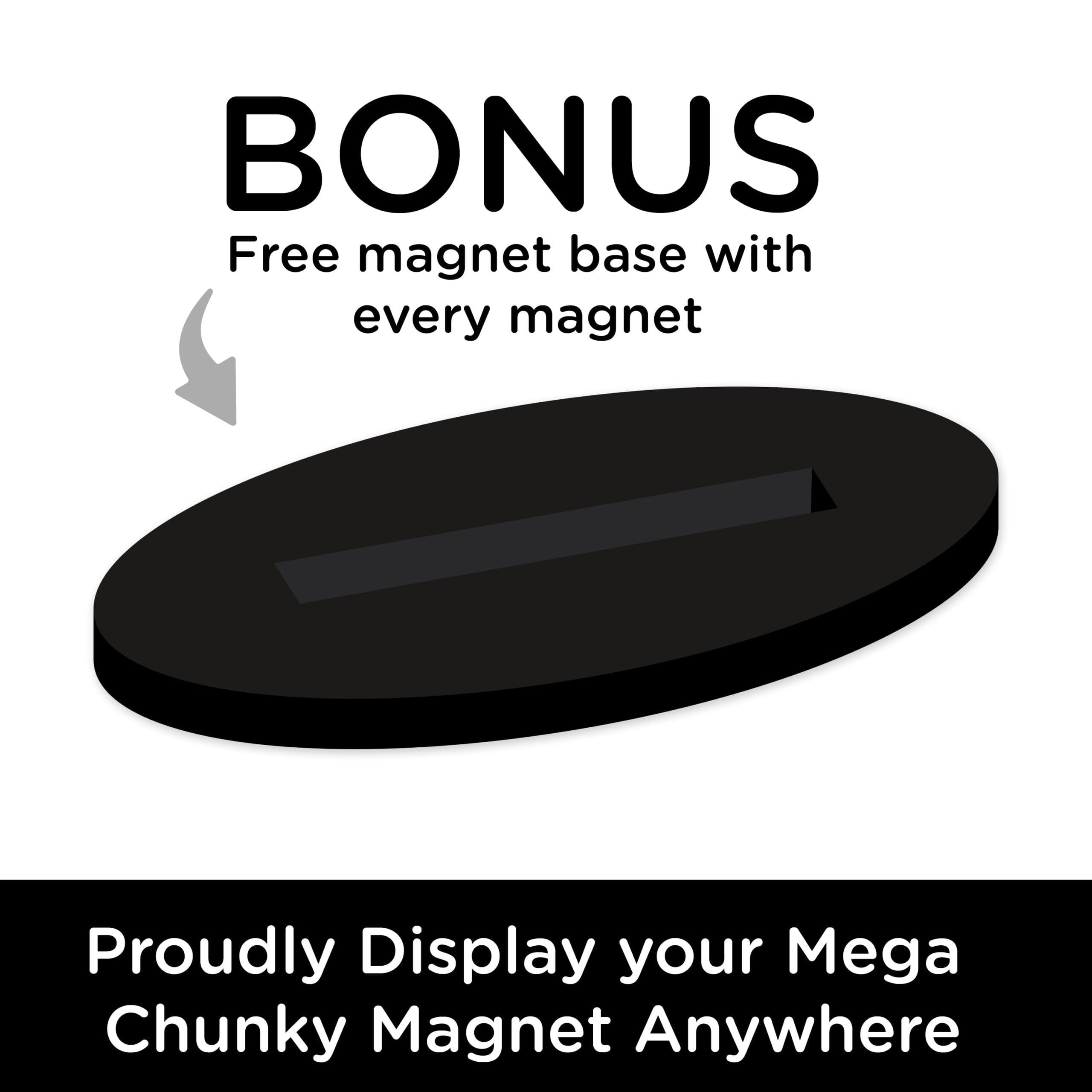 Bob Ross Mega Funky Chunky Magnet - NMR
