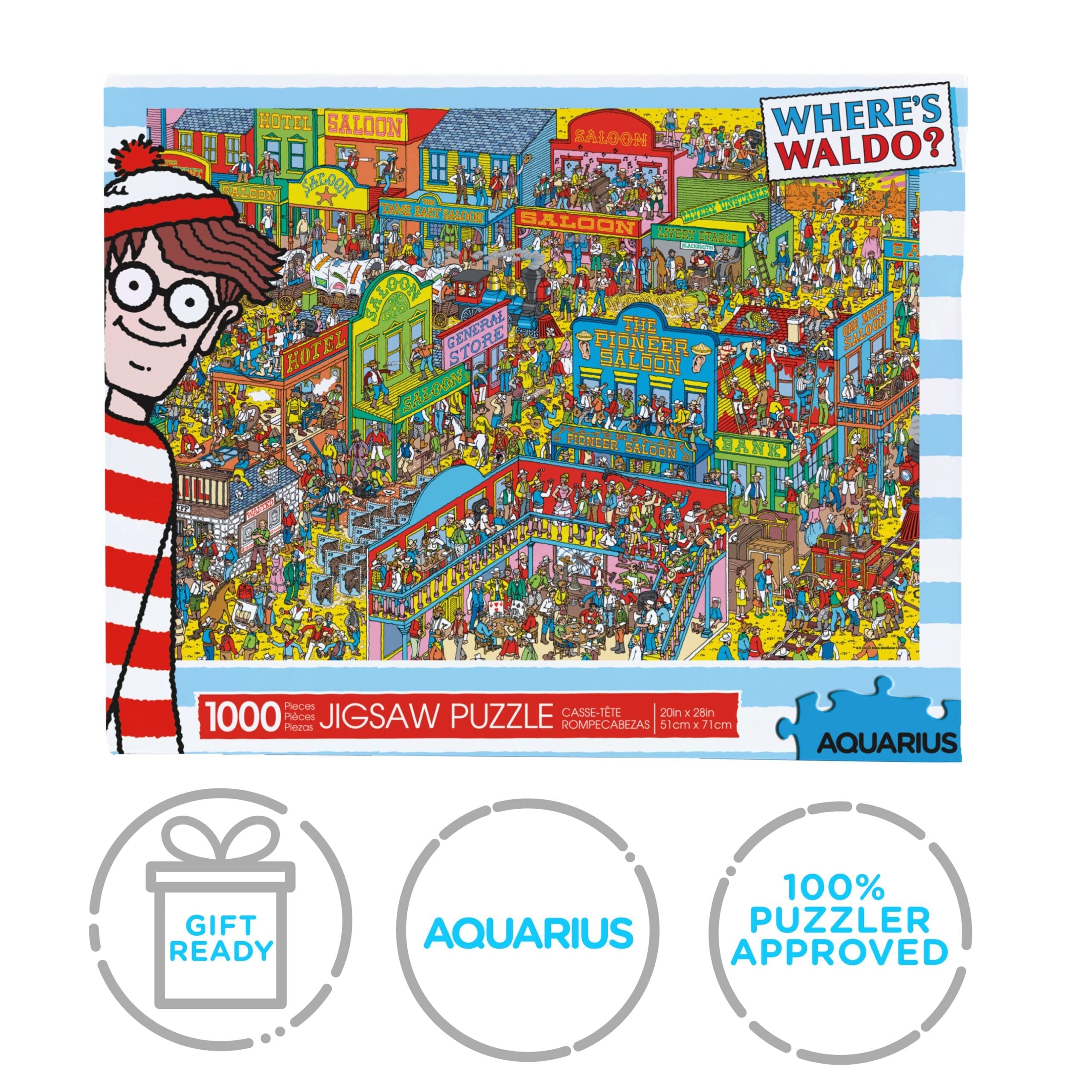 WHERE'S WALLY? 1000ピースパズル Amazon.com: Where's Wally Puzzle Fairground Jigsaw-1000