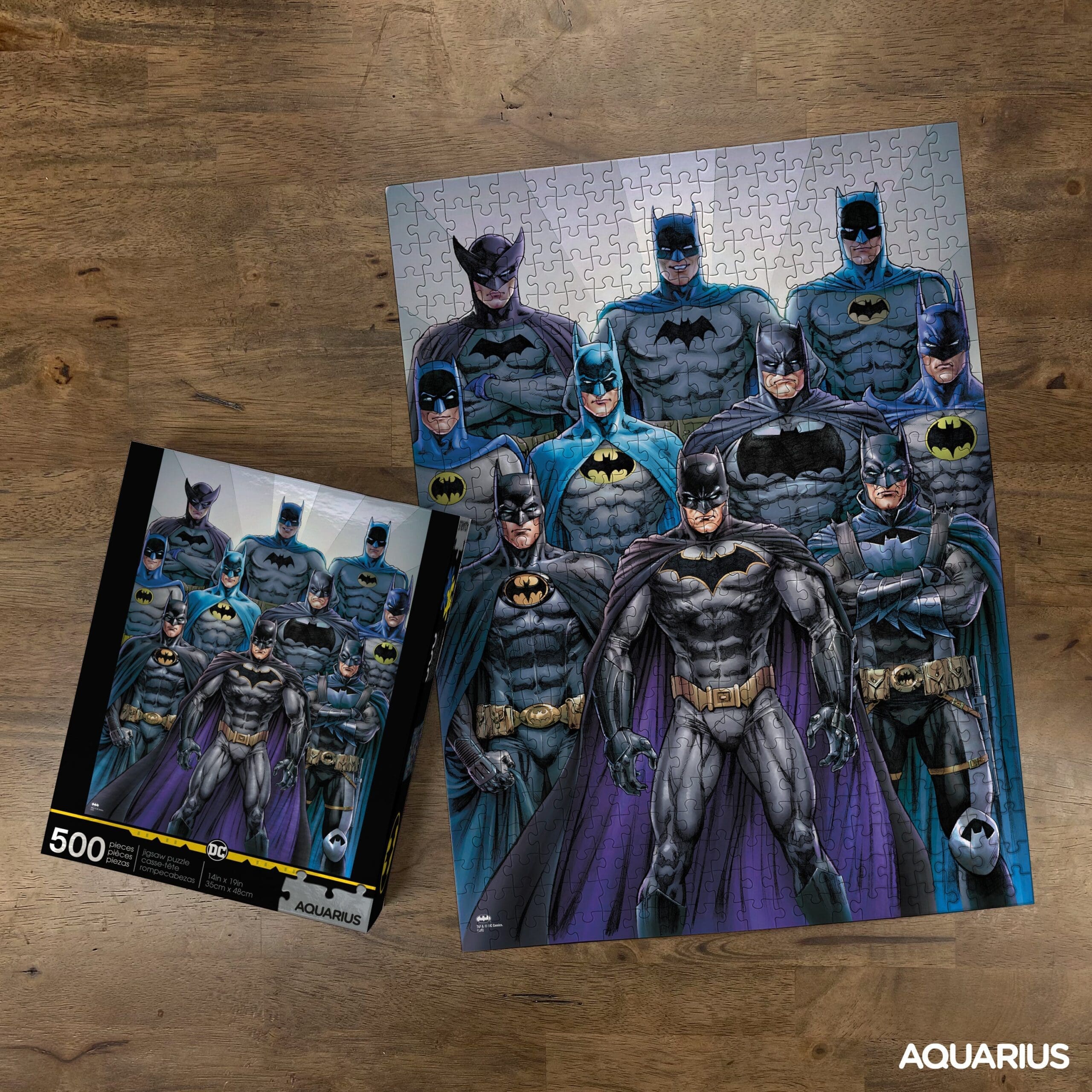 DC Comics Batman Suits 500 Piece Jigsaw Puzzle - NMR