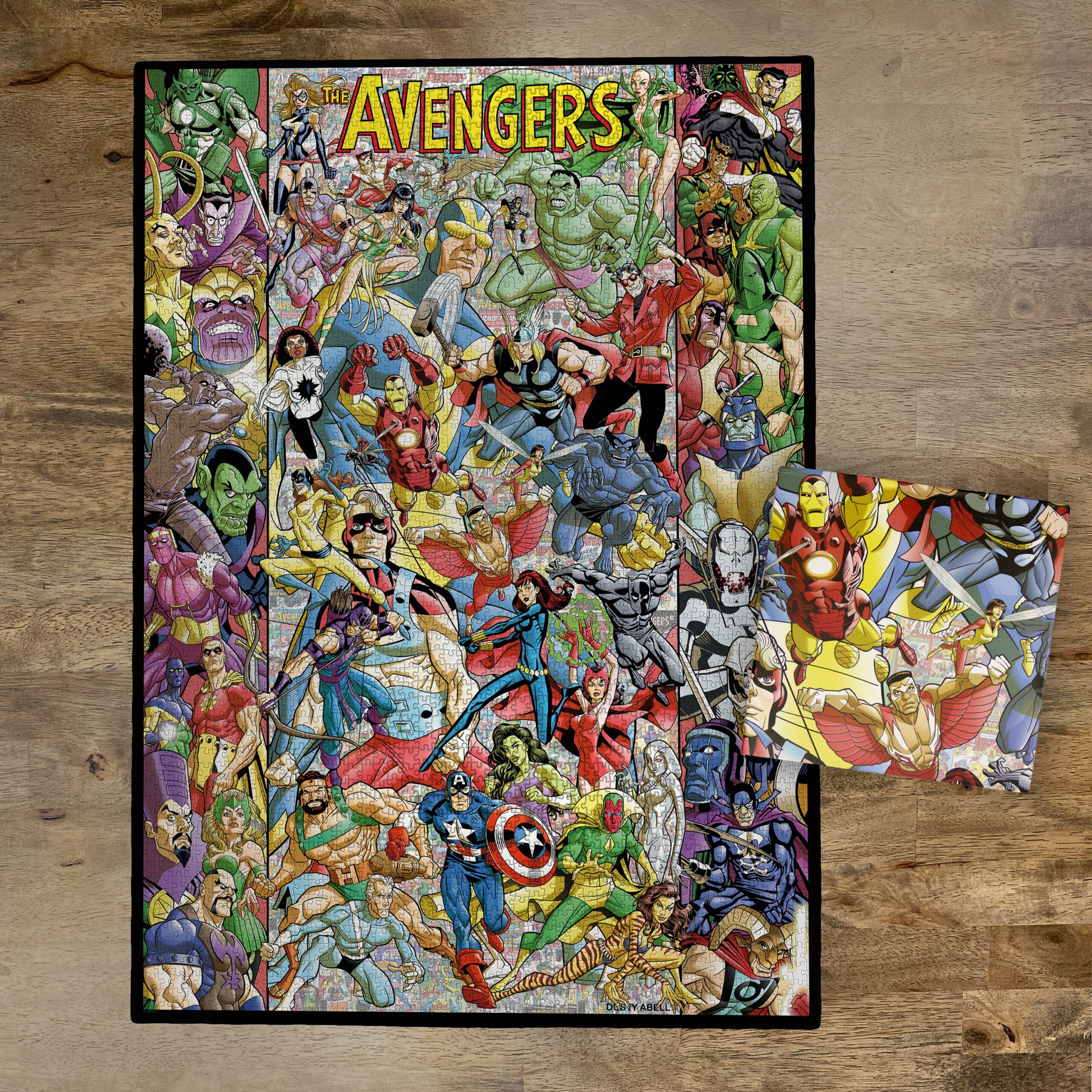 Puzzle Avengers 5000 Pieces, Avengers Puzzle 1000 Pieces