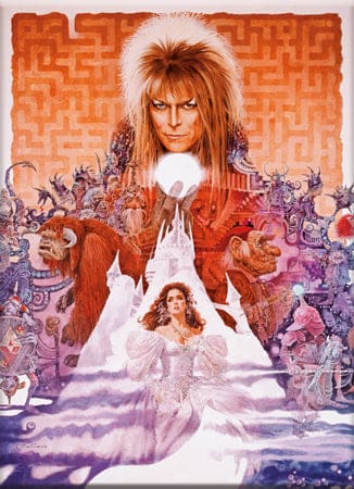 Labyrinth – One Sheet Flat Magnet (2.5″ x 3.5″) - NMR