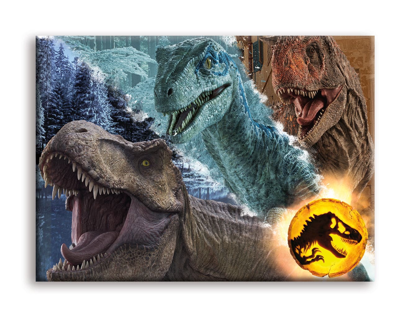 Jurassic World – Carnivores Flat Magnet (2.5″ x 3.5″) - NMR