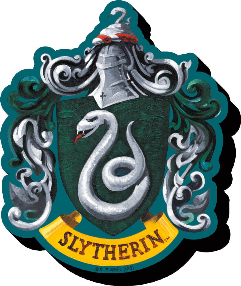 Harry Potter Slytherin Crest Funky Chunky Magnet - Nmr