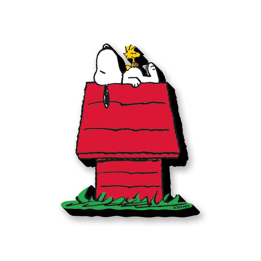 Peanuts Snoopy Dog House Funky Chunky Magnet - NMR